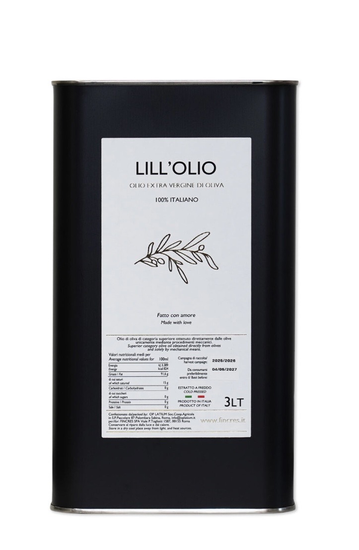 Lattina LILL'OLIO 3L