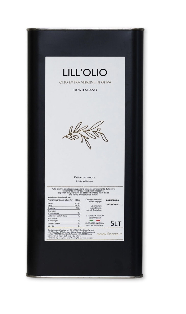 Lattina LILL'OLIO 5L